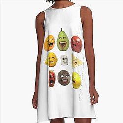 Annoying Orange A-Line Dress