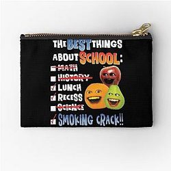 Annoying Orange 학교 지퍼 파우치에 대한 최고의 것들