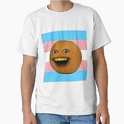 Annoying Orange Chemise T classique Trans Drapeau