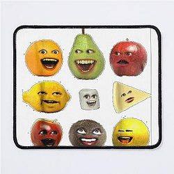 Annoying Orange and Character Mouse Pad