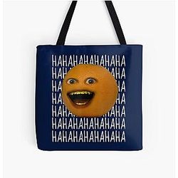Annoying Orange Ha All Over Print Tote Bag