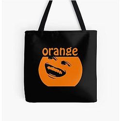 The Annoying Orange Tote Bag