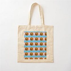 Announcing Orange Trans Flag Cotton Tote Bag