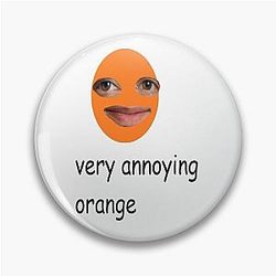 Annoying Orange Pin