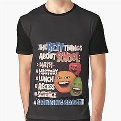 Annoying Orange Bestrending 학교 그래픽 티셔츠