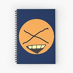 South Park Orange Spiral Notebook