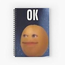 Annoying Orange Spiral Notebook