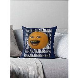 Annoying Orange Throw Pillow