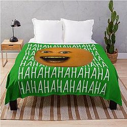 Annoying Orange Tirar Blanket