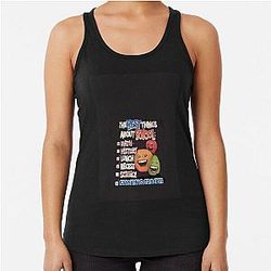 Annoying Orange T-Shirt Gráfico Racerback Tank Top
