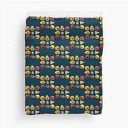 Annoying Orange Duvet Cover