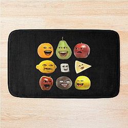 Annoying Orange Character Bath Mat