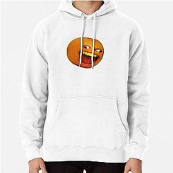 Excited 오렌지 Pullover Hoodie