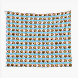 Annoying Orange Trans Flag Tapestry