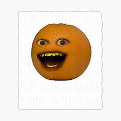 Annoying Orange Sticker