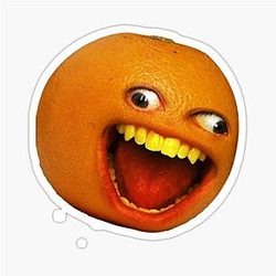 Annoying Orange Pegatina