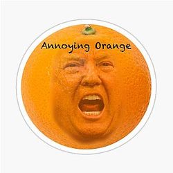 POTUS Orange Sticker