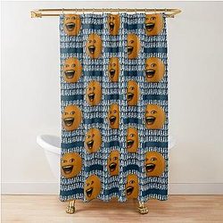 Annoying Orange Shower Curtain