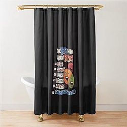 Annoying Orange Best Things About School Graphic T-Shirt Shower Curtain