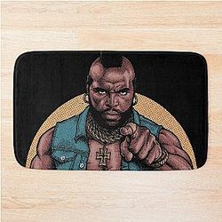 Mr. T, BA Baracus, The A-Team, Clubber Lang Bath Mat
