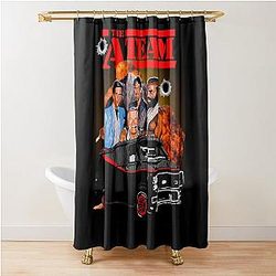 All Risk Agency The Team Shower Curtain