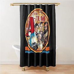 The A Team Essential T Shirt Shower Curtain