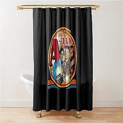 The A Team T-Shirt by Trazzo Shower Curtain