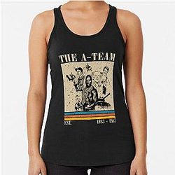 The A Team Retro Racerback Tank Top