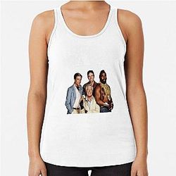 Snow Man Lose Control The A Team Cadeaus Muziek Fans Racerback Tank