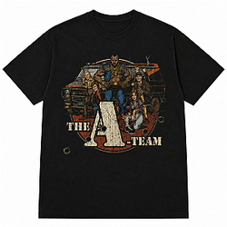 Cast Van Retro LA 2105 The A Team T-Shirts