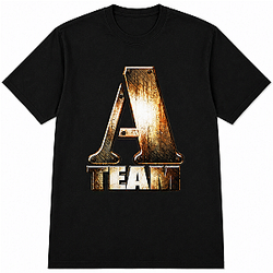 Metallic Logo LA 2105 The A Team T-Shirts