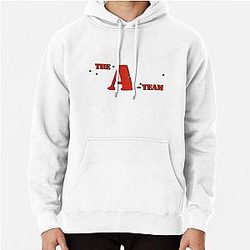 The A Team T-Shirt, The A-Team Red Text Pullover Hoodie