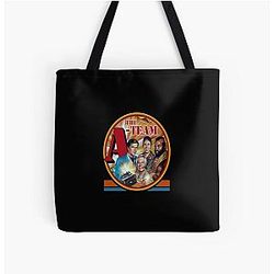 All Over Print Tote Bag by Trazzo A Team T-Shirt