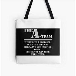 the a team 1983 tote bag