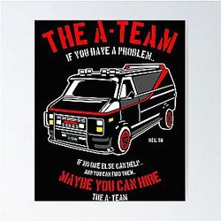 The A Team Classic T-Shirt Poster