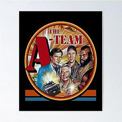 A Team T-Shirt Poster by Trazzo