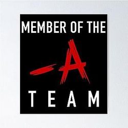 Member of the A Team Essential T-Shirt Poster