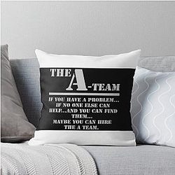 The A Team 1983 Throw Pillow