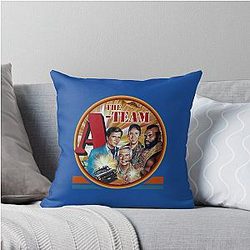 A Team T-Shirt by Trazzo Throw Pillow