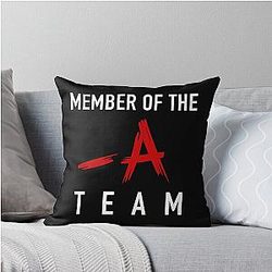 Member of the A-Team Throw Pillow
