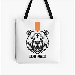 Original Berf The Bear All Over Print Tote Bag RB2709