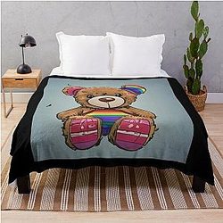 Original Berf The Bear Throw Blanket RB2709