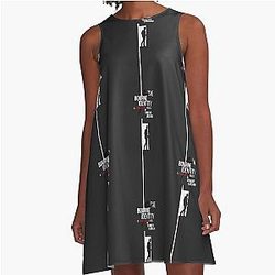 The Bourne Identity Book Cover Design A-Lined Dress