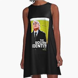 Mens My Favorite Bourne Identity Vintage A-Line Dress