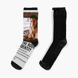 Graphic For The Bourne Identity Special Edition Mens Funny Socks
