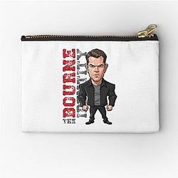 Funny Caricature of Matt Damon in The Bourne Identity Pouch