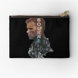 Jason Bourne The Bourne Identity The Waltons Frankenstein Horror Movie For The Audience Vintage Zipper Pouch