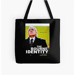 Mens Favorite The Bourne Identity Vintage All Over Print Tote Bag