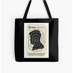 Funny Gifts for The Bourne Identity Movie Fans All Over Print Tote Bag