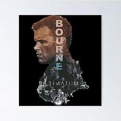 Jason Bourne The Bourne Identity The Waltons Frankenstein Horror Movie Poster For The Audience Vintage Halloween